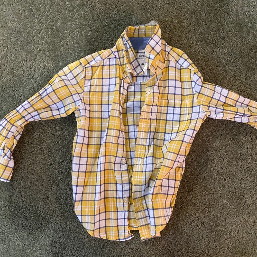 Boys button down shirt
